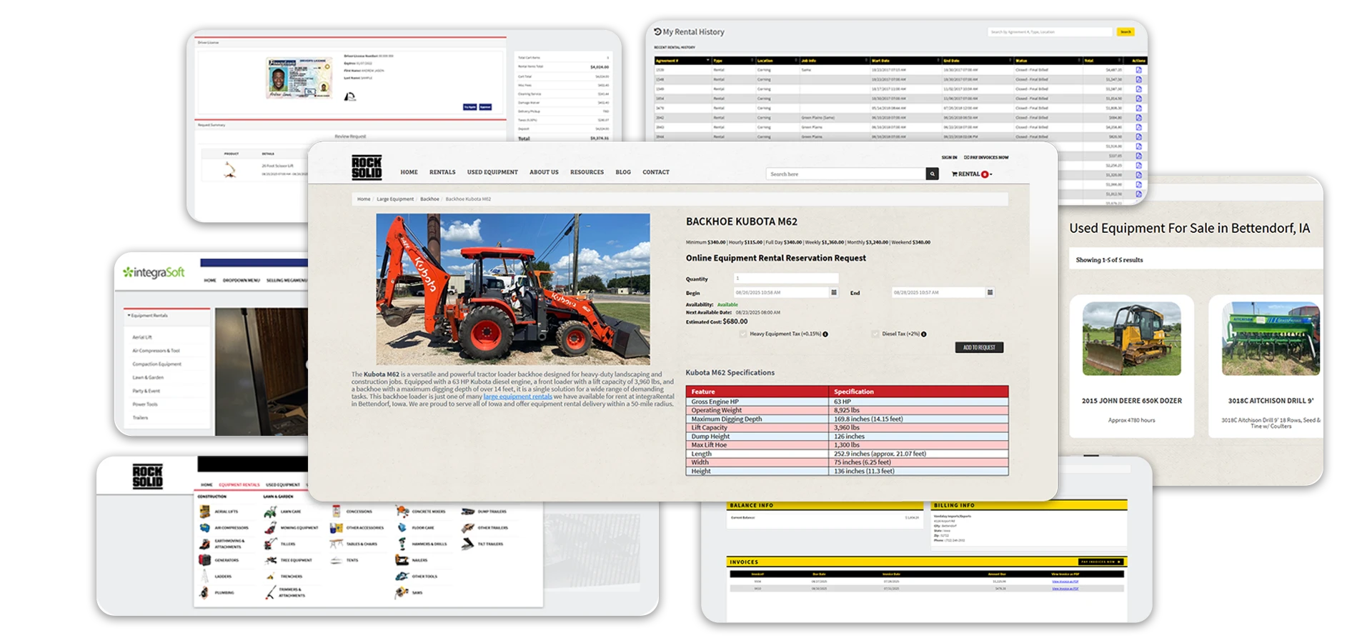 erental equipment rental software for ecommerce rentals